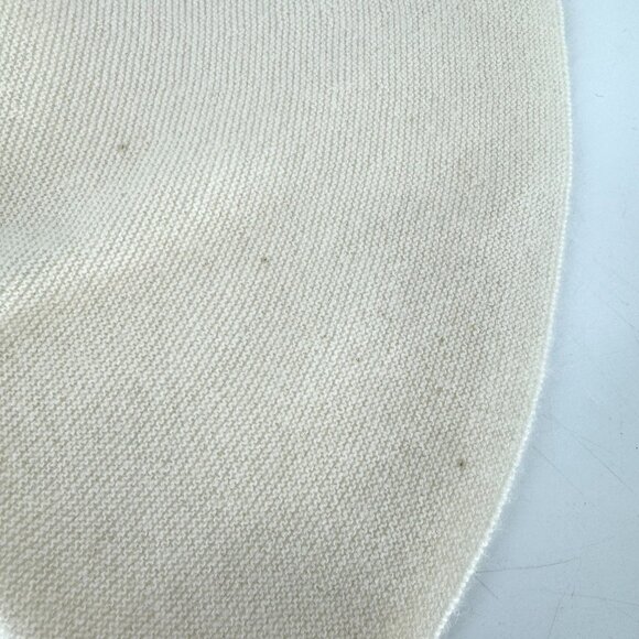 Charlotte Brody Cashmere Short Sleeve Crew Neck Sweater Cream Size Small - Picture 7 of 7